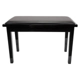 Deluxe Timber Trim Duet Piano Stool with Storage Compartment Crown
