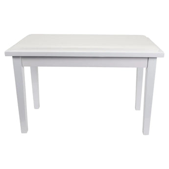 Deluxe Timber Trim Duet Piano Stool with Storage Compartment Crown