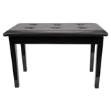 Standard Tufted Duet Piano Stool with Storage Compartment Crown