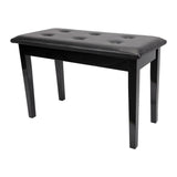 Standard Tufted Duet Piano Stool with Storage Compartment Crown