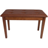 Standard Tufted Duet Piano Stool with Storage Compartment Crown
