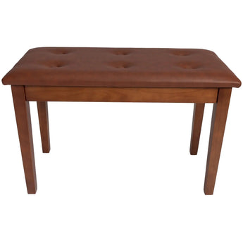 Standard Tufted Duet Piano Stool with Storage Compartment Crown