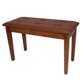 Standard Tufted Duet Piano Stool with Storage Compartment Crown