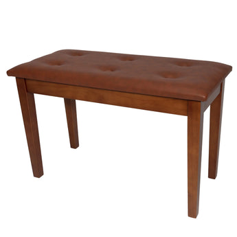Standard Tufted Duet Piano Stool with Storage Compartment Crown
