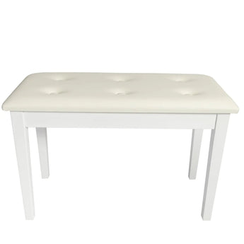 Standard Tufted Duet Piano Stool with Storage Compartment Crown