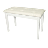 Standard Tufted Duet Piano Stool with Storage Compartment Crown