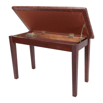 Standard Duet Piano Stool with Storage Crown
