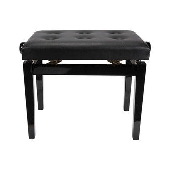 Standard Tufted Height Adjustable Piano Stool Crown