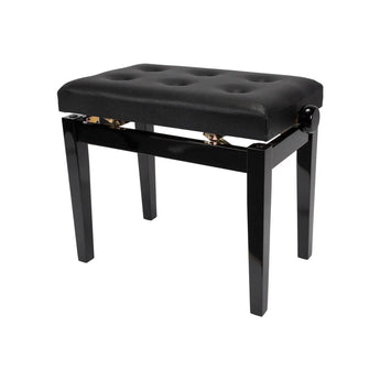Standard Tufted Height Adjustable Piano Stool Crown