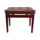 Standard Tufted Height Adjustable Piano Stool Crown