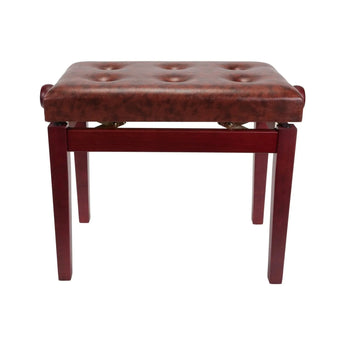 Standard Tufted Height Adjustable Piano Stool Crown