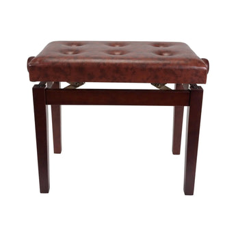 Standard Tufted Height Adjustable Piano Stool Crown