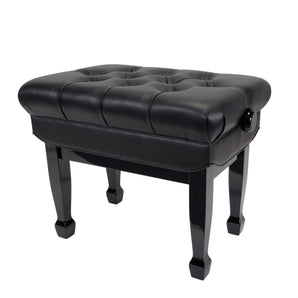 Deluxe Double Padded Height Adjustable Large Piano Stool CPS-8A