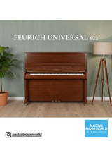 Feurich 122 Universal Upright Piano with 10 years warranty Feurich