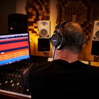 Roland RH-300 Stereo Headphones for Studio Monitoring Roland
