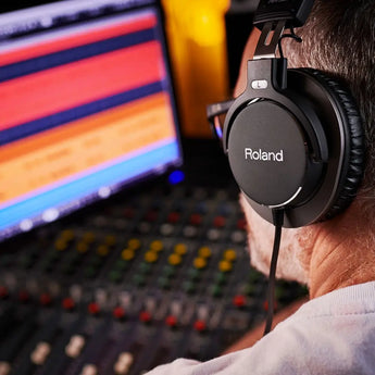 Roland RH-300 Stereo Headphones for Studio Monitoring Roland
