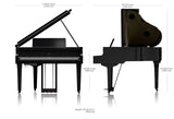 Roland GP9 Digital Grand Piano – Elegant Innovation