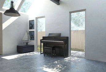 Roland HP704 Digital Upright Piano – Elegant Design, Authentic Touch