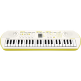 Casio SA80 Mini Portable 44-Key Keyboard - White Casio