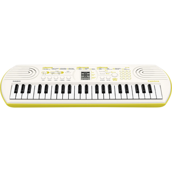 Casio SA80 Mini Portable 44-Key Keyboard - White Casio