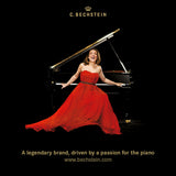 C.Bechstein A-192 --- Premium Salon Grand Piano in Polished Ebony