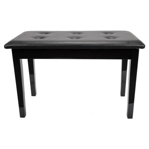 Standard Tufted Duet Piano Stool with Storage Compartment Crown