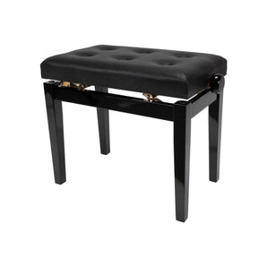 Standard Tufted Height Adjustable Piano Stool Crown