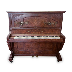 Rare Rönisch 3 Crown Concert Upright Piano – Circa 1908 Rönisch