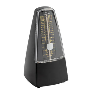 Cherub WSM305B Pyramid Style Mechanical Metronome with Bell/Black