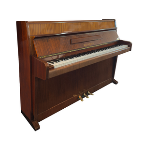Weinbach Console Upright Piano – Ribbon Mahogany (1978) | Second Hand Piano