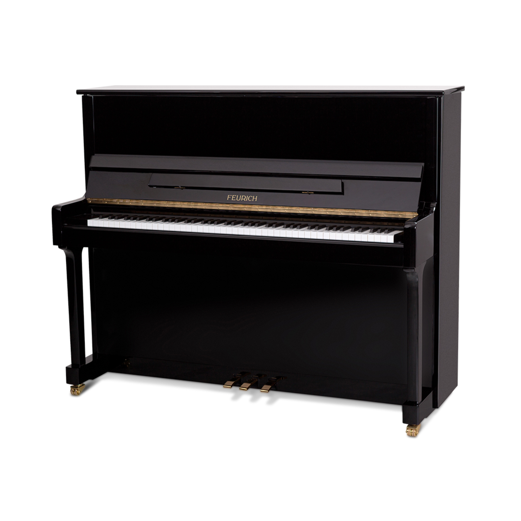 Feurich 122 Universal Upright Piano with 10 years warranty