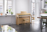 Roland HP702A Light Oak Digital Upright Piano