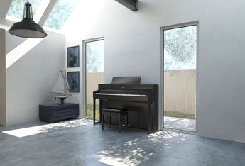 Roland HP704 Digital Upright Piano – Elegant Design, Authentic Touch