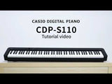 Casio CDP-S110 Digital Piano – Compact and Versatile for Beginners